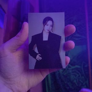 BLACKPINK THE ALBUM Official JISOO Photo card